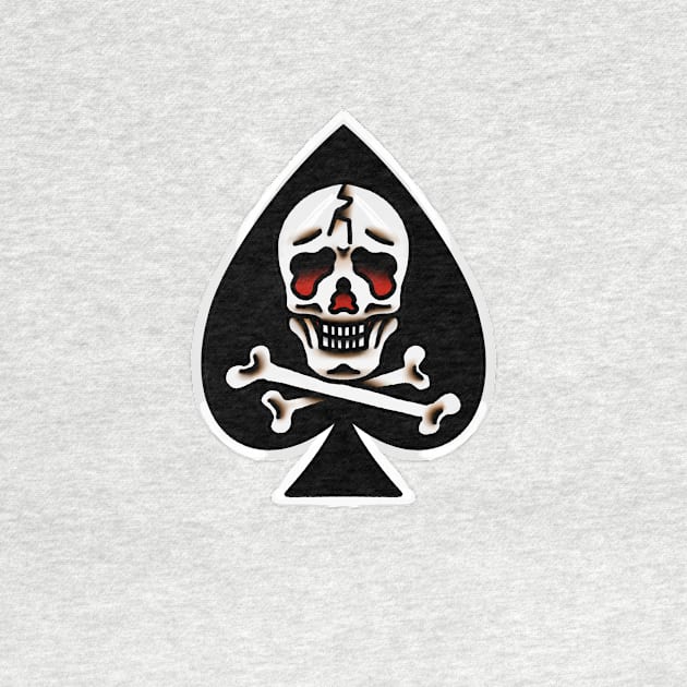 An ace of spades design. by Jamiee6610